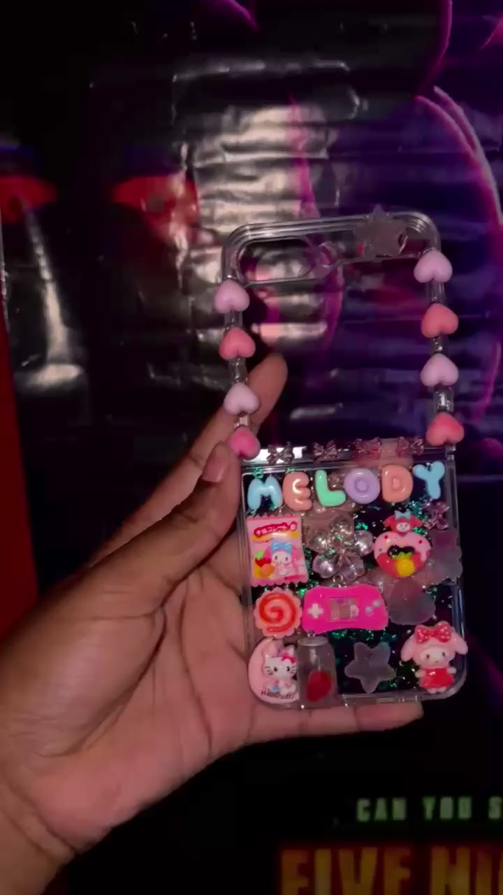 Premade 3D Kawaii Phone Case for Galaxy Z Flip 6